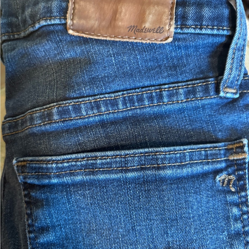 Madewell High-Rise Skinny Jeans in Classic Blue